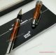 2018 Fake Mont Blanc JFK Rollerball Red & Sliver Clip136 (3)_th.jpg